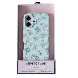 Velvet Caviar Magsafe Case for iPhone 16 - French Blue NIB